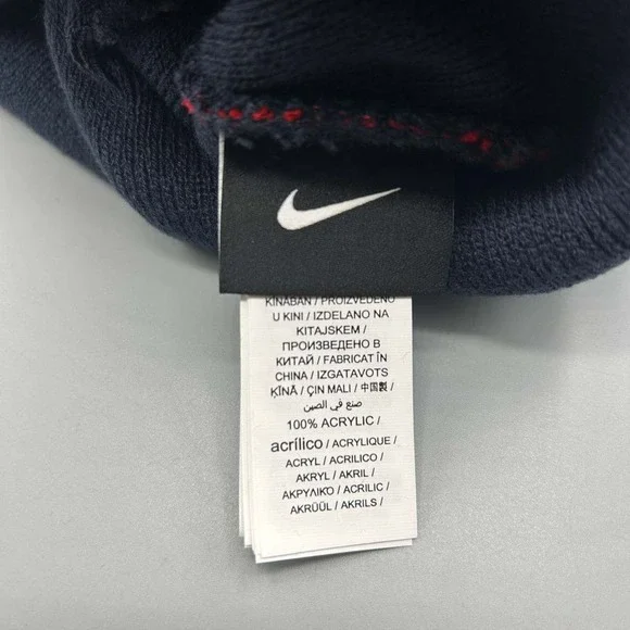 Arizona Wildcats x Nike Hat Men Navy Red Cuffed Beanie Cap New - Picture 3 of 4